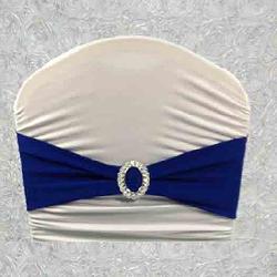 Royal Blue Chair Bands